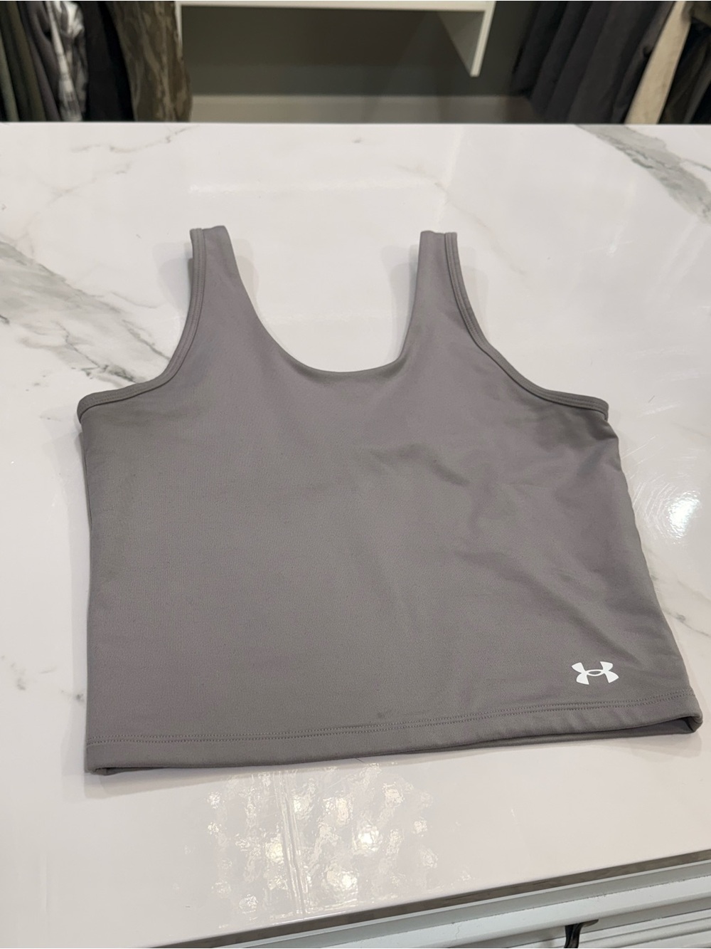 Under Armour Lilac Crop Tank Top Med